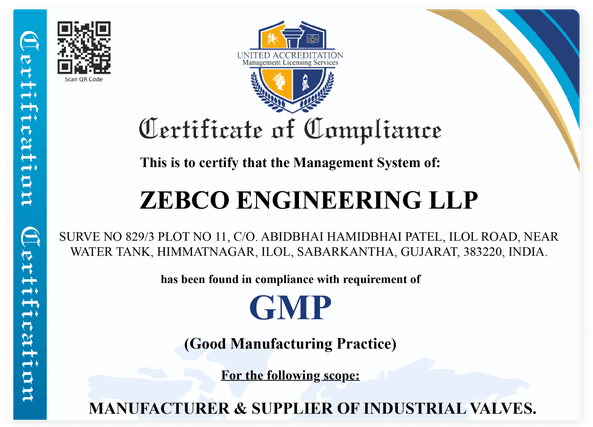 GMP Certificate